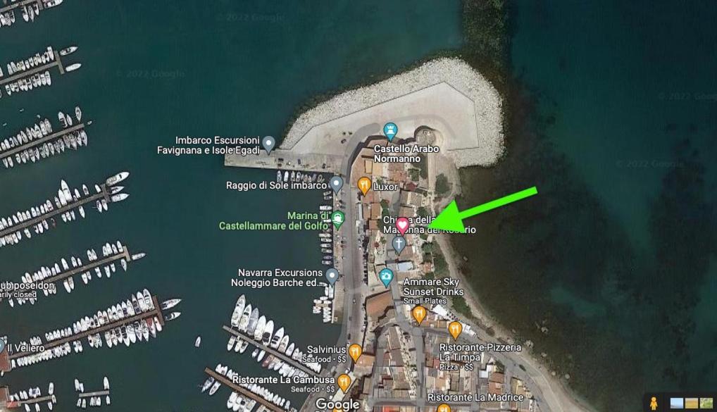 شقة Castello A Mare كاستيلاّماري ديل غو المظهر الخارجي الصورة